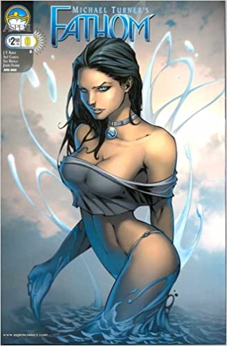 FATHOM # 0 VARIANT MICHAEL TURNER COVER ASPEN COMIC BOOK  2008