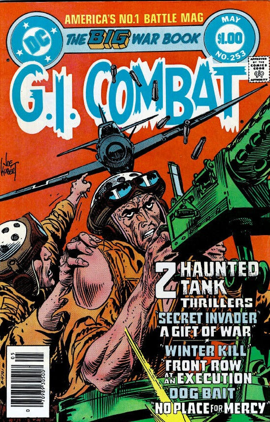 G.I. COMBAT # 253  VF / F HAUNTED TANK WAR DC 1983