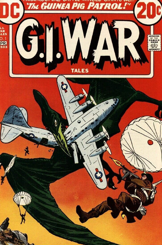 G.I. WAR TALES # 1  WAR COMIC BOOK DC  1973