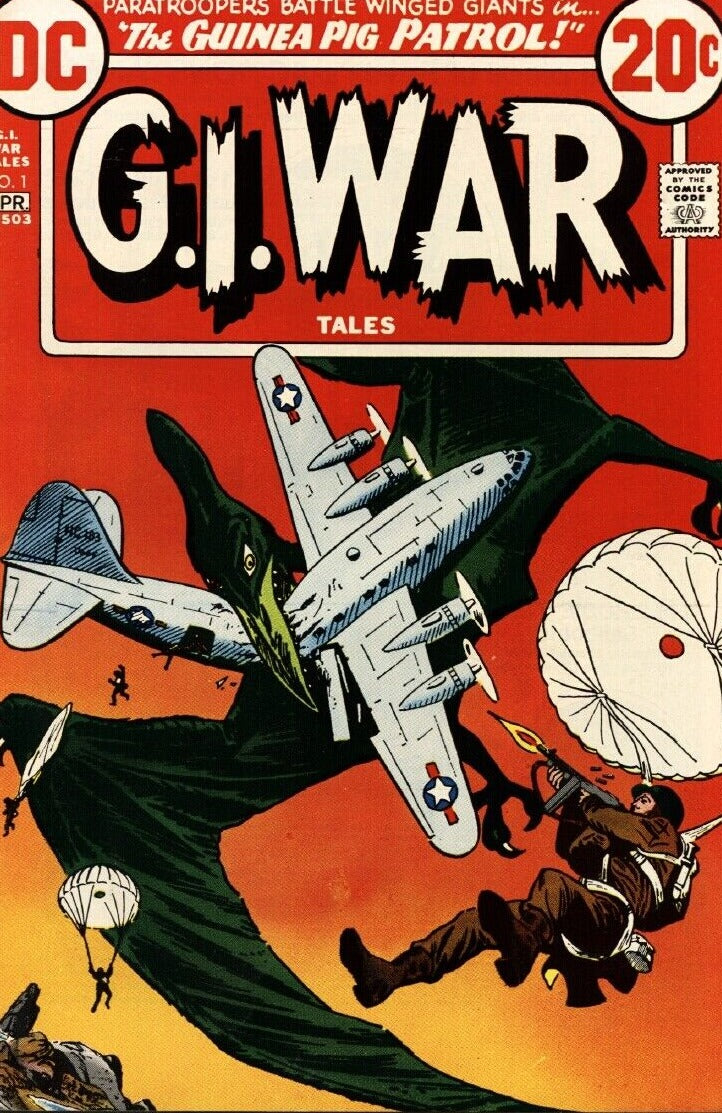 G.I. WAR TALES # 1  WAR COMIC BOOK DC  1973