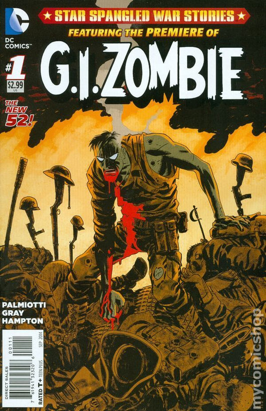 G.I. ZOMBIE # 1  STAR SPANGLED WAR STORIES DC COMIC BOOK 2014