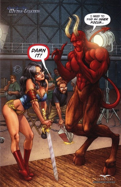 GRIMM FAIRY TALES  MYTHS & LEGENDS # 18 KICKSTARTER EXCLUSIVE /250 ZENESCOPE COMIC BOOK 2012