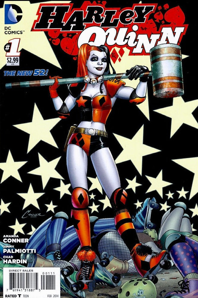 HARLEY QUINN #1  AMANDA CONNER JIMMY PALMIOTTI DC COMICS 2014