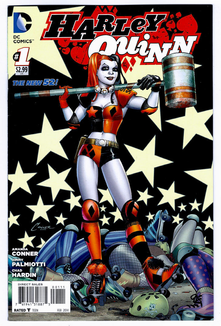 HARLEY QUINN #1  AMANDA CONNER JIMMY PALMIOTTI DC COMICS 2014