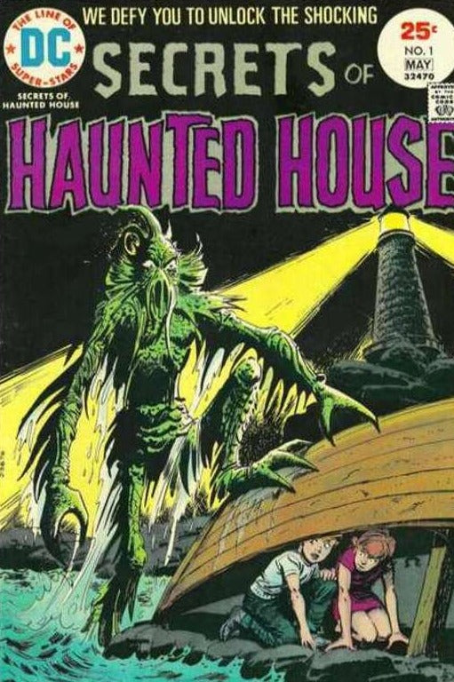 SECRETS OF HAUNTED HOUSE # 1  FIRST ISSUE DC COMICS  COMIC BOOK 1975