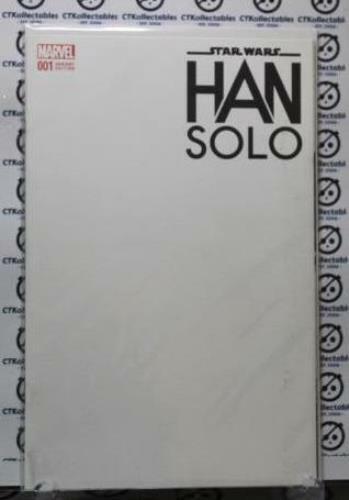 STAR WARS HAN SOLO # 001 SKETCH COVER  MARVEL COMIC BOOK  2018