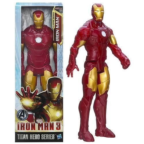 IRON MAN 3 ACTION FIGURE 12” TITAN HERO SERIES MARVEL COMICS HASBRO 2012