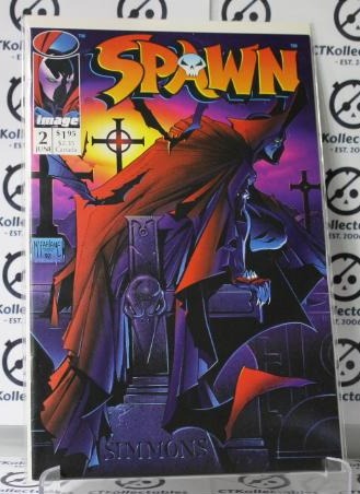 SPAWN  # 2  NM  IMAGE  McFARLANE COLLECTABLE COMIC BOOK 1992