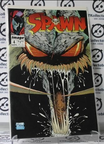 SPAWN  # 4  NM 1st VIOLATOR IMAGE  McFARLANE COLLECTABLE COMIC BOOK 1992