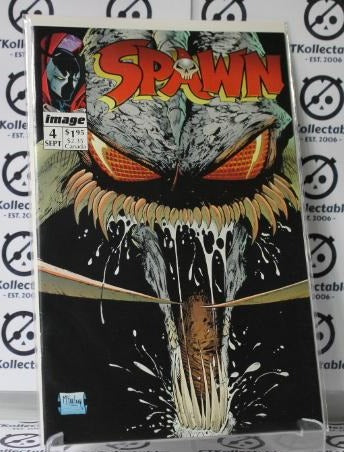 SPAWN  # 4  NM 1st VIOLATOR IMAGE  McFARLANE COLLECTABLE COMIC BOOK 1992