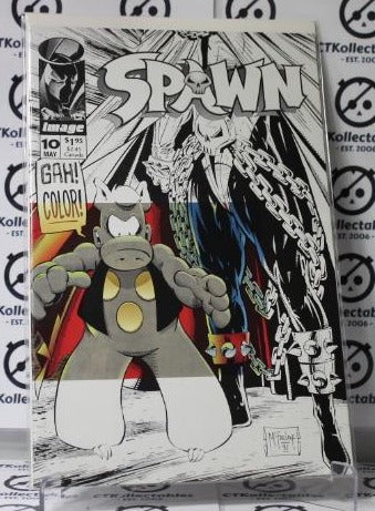 SPAWN  # 10  NM   IMAGE  McFARLANE COLLECTABLE  COMIC BOOK 1993