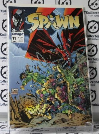 SPAWN  # 11  VF/NM   IMAGE  McFARLANE COLLECTABLE  COMIC BOOK 1993