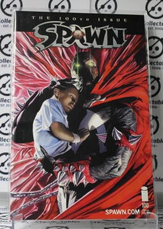 SPAWN  # 100 ALEX ROSS RARE VARIANT NM IMAGE  McFARLANE COLLECTABLE  COMIC BOOK 2000