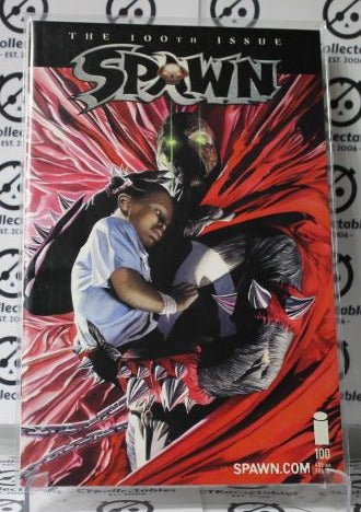 SPAWN  # 100 ALEX ROSS RARE VARIANT NM IMAGE  McFARLANE COLLECTABLE  COMIC BOOK 2000