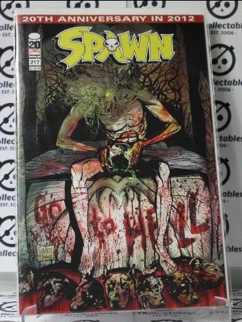 SPAWN  # 217 Low Print Run Todd McFarlane & Szymon Kudranski  NM IMAGE  COLLECTABLE  COMIC BOOK 2012