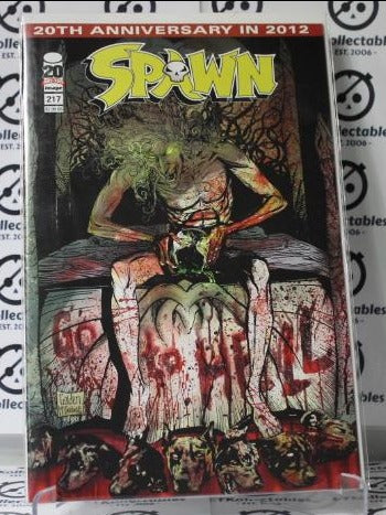 SPAWN  # 217 Low Print Run Todd McFarlane & Szymon Kudranski  NM IMAGE  COLLECTABLE  COMIC BOOK 2012