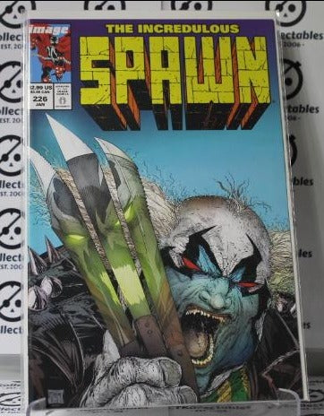 SPAWN  # 226 HOMAGE INCREDIBLE HULK COVER VARIANT  NM IMAGE  McFARLANE COLLECTABLE  COMIC BOOK 2013