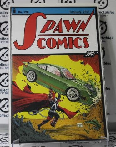 SPAWN  # 228 HOMAGE SUPERMAN ACTION COMICS COVER VARIANT  NM IMAGE  McFARLANE COLLECTABLE  COMIC BOOK 2013