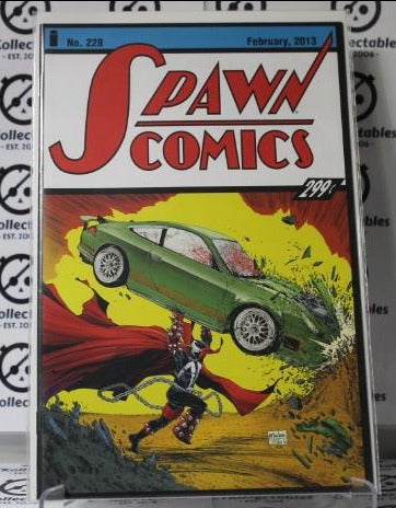 SPAWN  # 228 HOMAGE SUPERMAN ACTION COMICS COVER VARIANT  NM IMAGE  McFARLANE COLLECTABLE  COMIC BOOK 2013