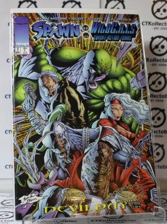 SPAWN WILD C.A.T.S # 3 DEVIL DAY NM IMAGE  COMIC BOOK 1996