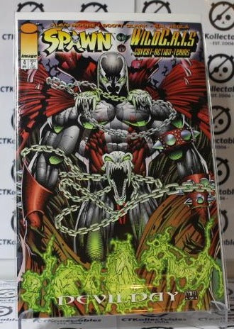 SPAWN WILD C.A.T.S # 4 DEVIL DAY NM IMAGE  COMIC BOOK 1996