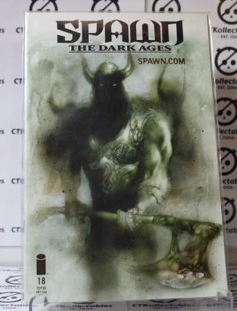 SPAWN THE DARKAGES  # 18 NM IMAGE  McFARLANE COLLECTABLE  COMIC BOOK 2000