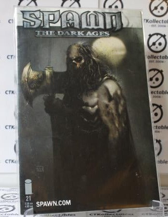 SPAWN THE DARKAGES  # 21 NM IMAGE  McFARLANE COLLECTABLE  COMIC BOOK 2000