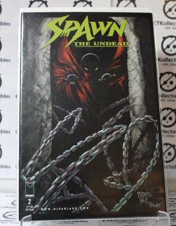 SPAWN THE UNDEAD  # 2 NM IMAGE  McFARLANE COLLECTABLE  COMIC BOOK 1999