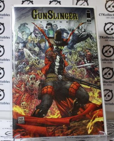 GUNSLINGER SPAWN # 1 NM IMAGE VARIANT McFARLANE COLLECTABLE  COMIC BOOK 2021