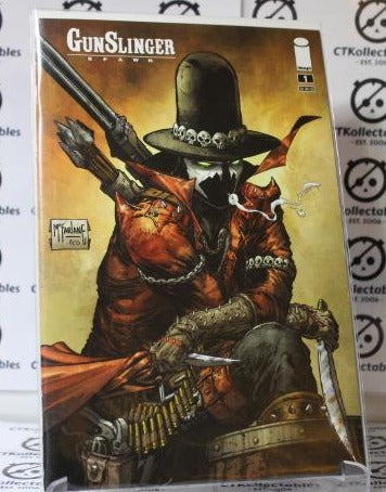 GUNSLINGER SPAWN # 1 NM IMAGE VARIANT McFARLANE COLLECTABLE  COMIC BOOK 2021