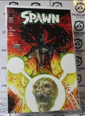 SPAWN  # 321  VARIANT NM IMAGE  McFARLANE COLLECTABLE  COMIC BOOK 2021