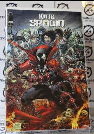 KING SPAWN # 1 NM IMAGE F VARIANT McFARLANE COLLECTABLE  COMIC BOOK 2021