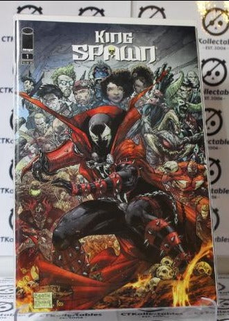 KING SPAWN # 1 NM IMAGE F VARIANT McFARLANE COLLECTABLE  COMIC BOOK 2021