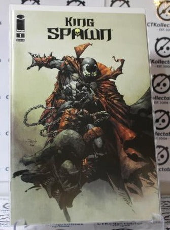 KING SPAWN # 1 NM IMAGE C VARIANT McFARLANE COLLECTABLE  COMIC BOOK 2021