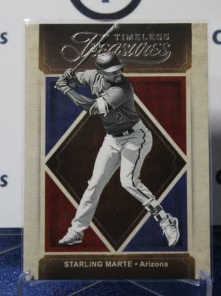 2021 PANINI BASEBALL STARLING MARTE # 19 TIMELESS TREASURES ARIZONA DIAMONDBACKS