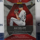 2020 PANINI SPECTRA BASEBALL ZAC GALLEN # 131 RC 47/49 AUTO JERSEY PATCH PRIZM  ARIZONA DIAMONDBACKS