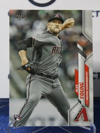 2020 TOPPS BASEBALL ALEX YOUNG # 242  ROOKIE ARIZONA DIAMONDBACKS