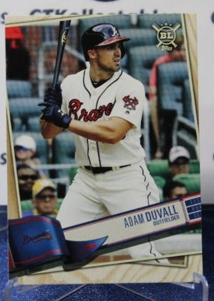 2019 TOPPS BIG LEAGUE BASEBALL ADAM DUVALL # 167  ATLANTA BRAVES