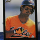 1992 LEAF BLACK/GOLD LUIS MERCEDES # 130 BALTIMORE ORIOLES BASEBALL