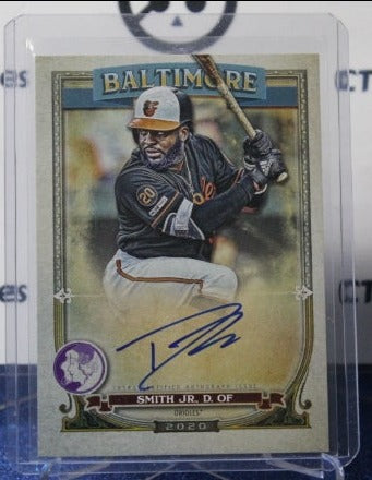 2020 TOPPS GYPSY QUEEN DWIGHT SMITH JR. # GOA-DSJ ON CARD AUTO /99 BALTIMORE ORIOLES BASEBALL