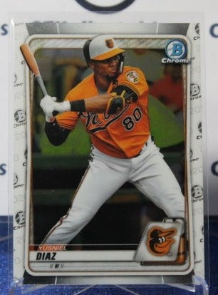 2021 BOWMAN CHROME PROSPECTS YUSNIEL DIAZ # BCP-170 BALTIMORE ORIOLES BASEBALL