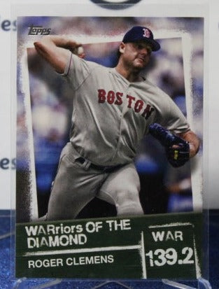 2020 TOPPS ROGER CLEMENS # WOD-5 BOSTON RED SOX  BASEBALL