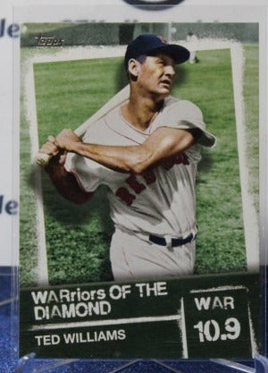 2020 TOPPS TED WILLIAMS # WOD-12 BOSTON RED SOX  BASEBALL