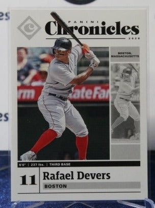 2020 PANINI CHRONICLES RAFAEL DEVERS # 20 BOSTON RED SOX  BASEBALL