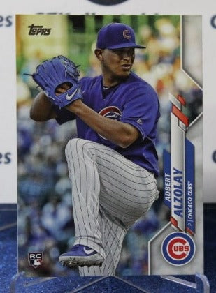 2020 TOPPS  ADBERT  ALZOLAY # 340 ROOKIE CHICAGO CUBS  BASEBALL