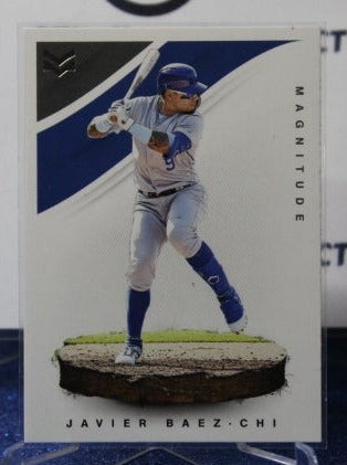 2020 PANINI MAGNITUDE JAVIER BAEZ # 21 CHICAGO CUBS  BASEBALL