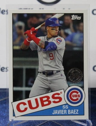 2020 TOPPS  35TH ANNIVERSARY JAVIER BAEZ # 85TB-8 CHICAGO CUBS  BASEBALL