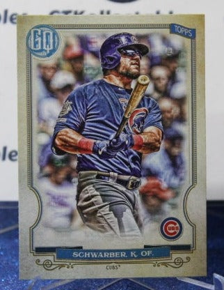 2020 TOPPS GYPSY QUEEN  KYLE SCHWARBER # 170 CHICAGO CUBS  BASEBALL