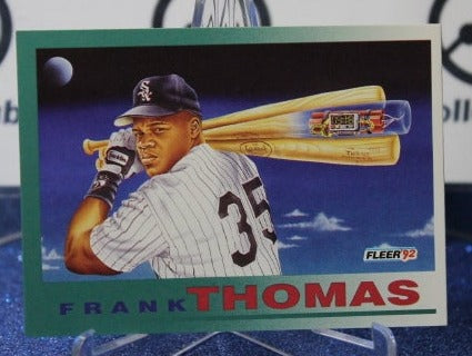 1992 FLEER FRANK THOMAS # 712 CHICAGO WHITE SOX  BASEBALL