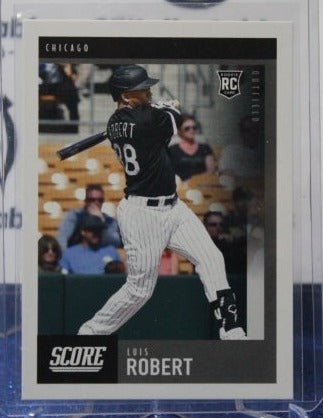 2020 PANINI SCORE LUIS ROBERT  # 5  ROOKIE CHICAGO WHITE SOX  BASEBALL